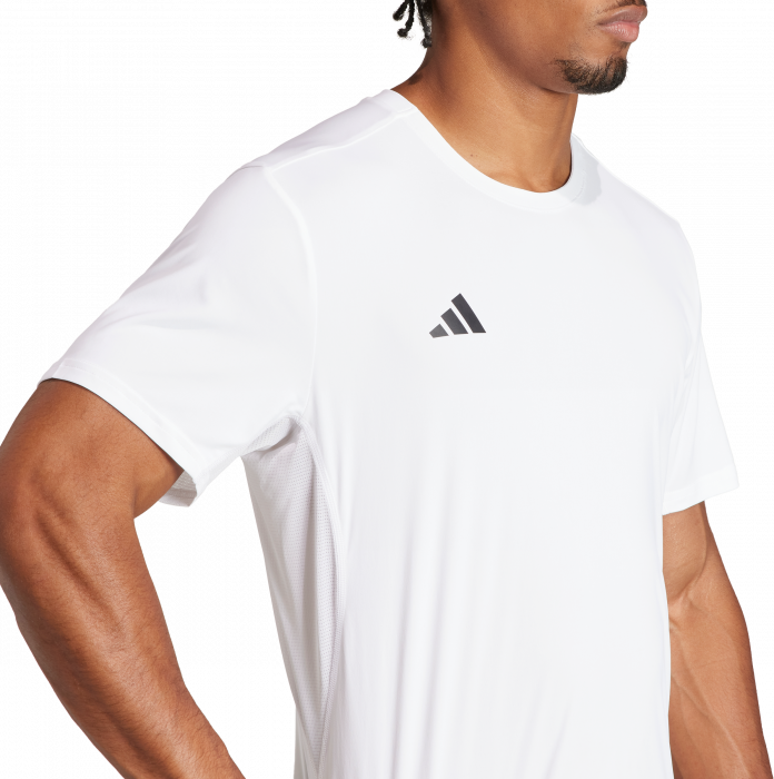 Adidas - Adizero Running Tee - Blanc