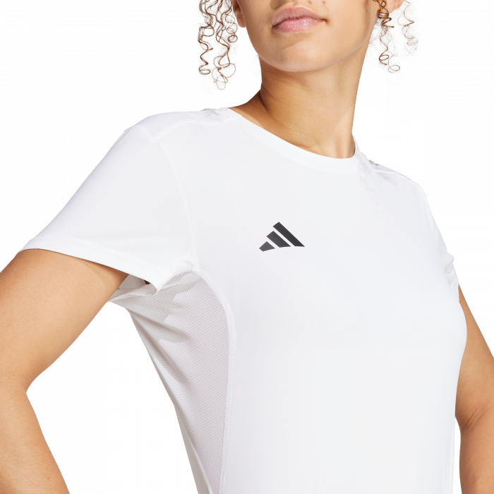Adidas - Adizero Running Tee Women - Blanc
