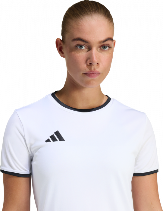 Adidas - Entrada 26 Player Jersey Woman - Blanc & noir