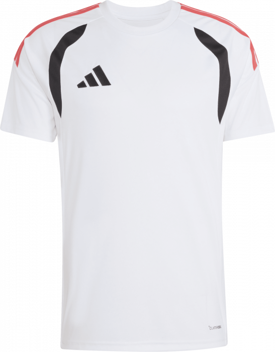 Adidas - Tiro 26 League Player Jersey - Wit & semi lucid red