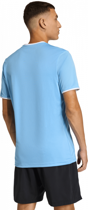 Adidas - Entrada 26 Player Jersey - T Light Blue & blanc