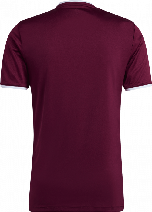 Adidas - Entrada 26 Player Jersey - T Maroon & blanc