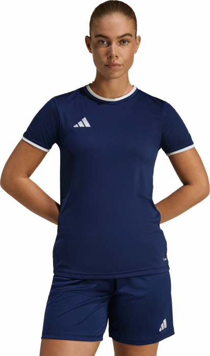 Adidas - Entrada 26 Spillertr&oslash;je Dame - T Navy Blue & hvid