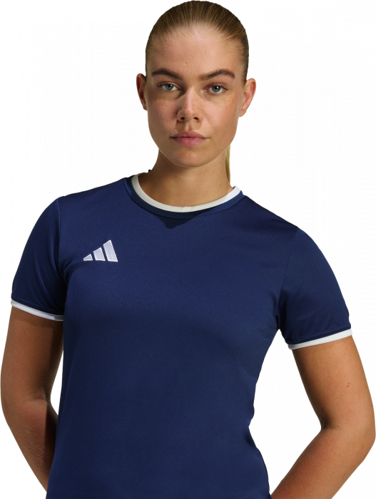 Adidas - Entrada 26 Spillertr&oslash;je Dame - T Navy Blue & hvid