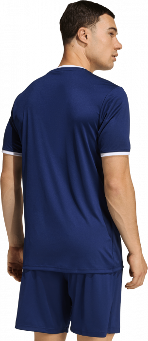 Adidas - Entrada 26 Player Jersey - T Navy Blue & biały
