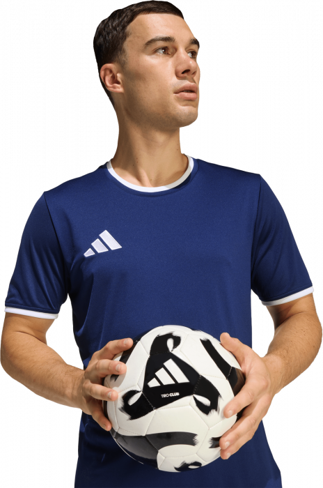 Adidas - Entrada 26 Player Jersey - T Navy Blue & biały