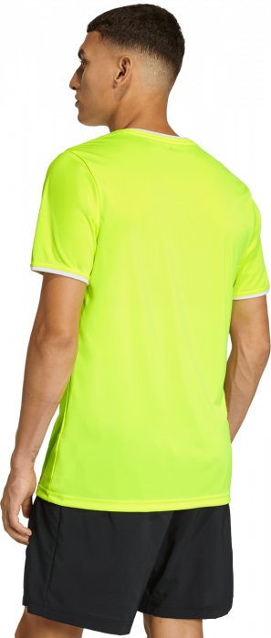 Adidas - Entrada 26 Player Jersey - T Solar Yellow & blanc