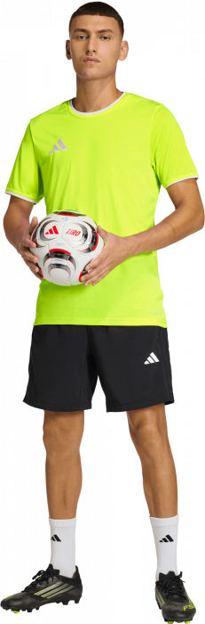 Adidas - Entrada 26 Player Jersey - T Solar Yellow & blanc