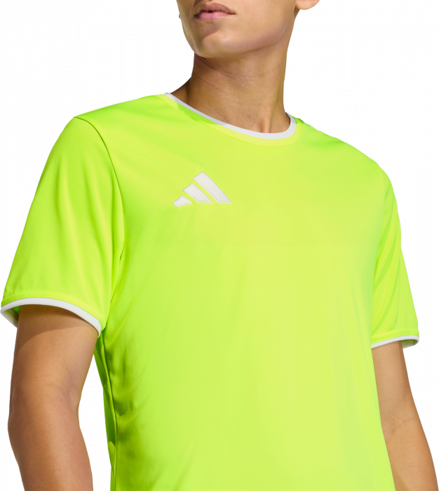 Adidas - Entrada 26 Player Jersey - T Solar Yellow & blanc