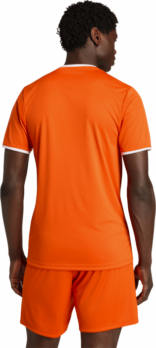 Adidas - Entrada 26 Player Jersey - T Orange & blanc
