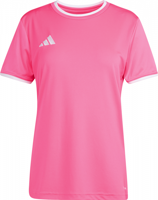 Adidas - Entrada 26 Player Jersey Woman - Solar Pink & blanc