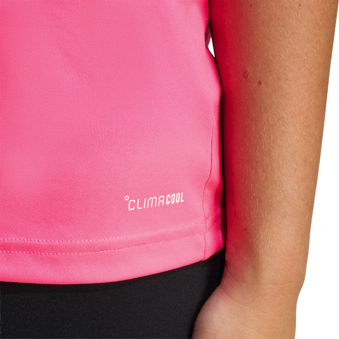 Adidas - Entrada 26 Player Jersey Woman - Solar Pink & blanc