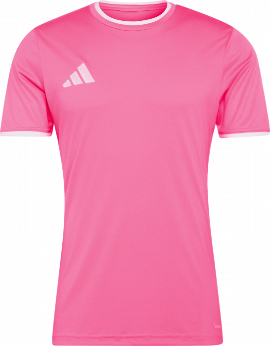 Adidas - Entrada 26 Player Jersey - Solar Pink & biały