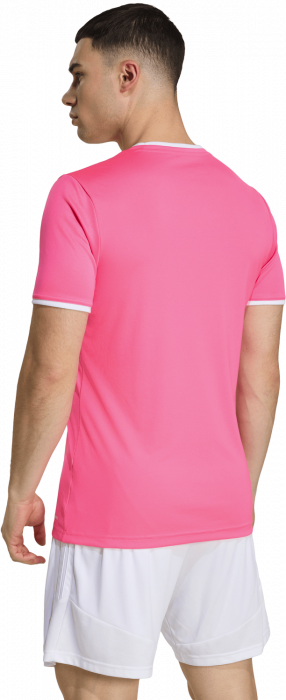 Adidas - Entrada 26 Player Jersey - Solar Pink & biały