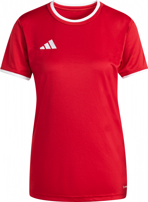 Adidas - Entrada 26 Spillertr&oslash;je Dame - T Power Red & hvid