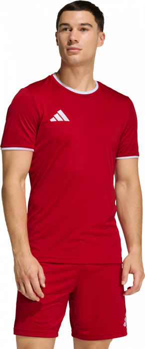 Adidas - Entrada 26 Player Jersey - T Power Red & blanc