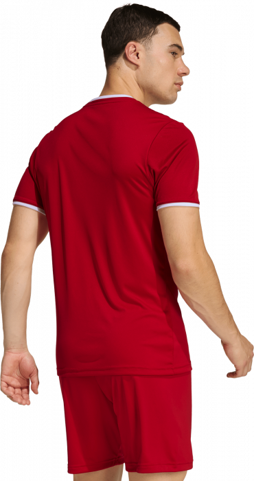 Adidas - Entrada 26 Player Jersey - T Power Red & blanc