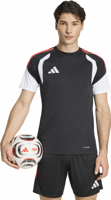 Adidas - Tiro 26 League Player Jersey - Noir & semi lucid red