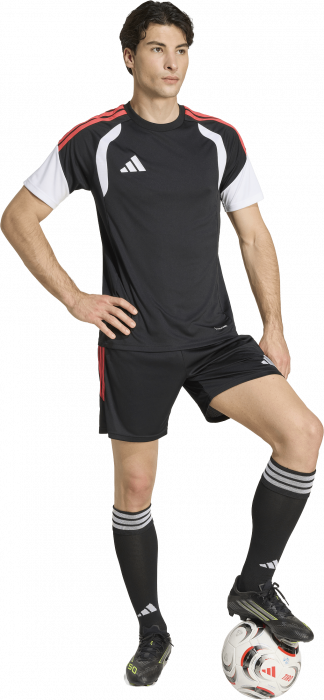 Adidas - Tiro 26 League Player Jersey - Noir & semi lucid red