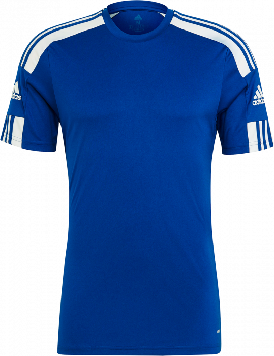 Adidas - Squadra 21 Sports T-Shirt - Royal blå & hvid