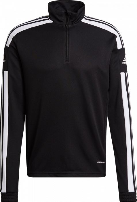 Adidas - Training Top In Recycled Polyester - Czarny & biały