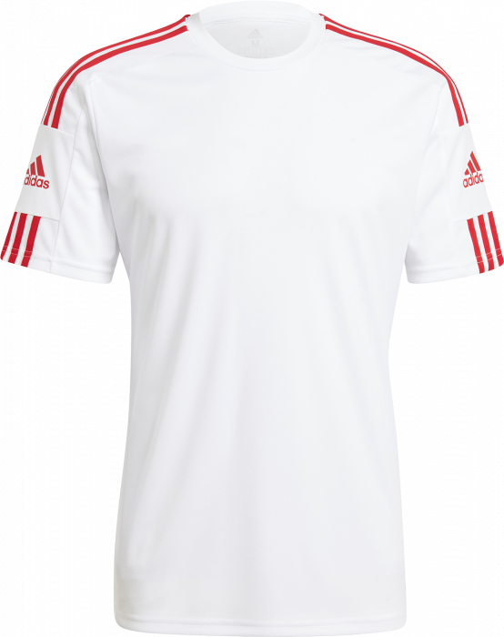 Adidas - Squadra 21 Sports T-Shirt - Hvid & rød