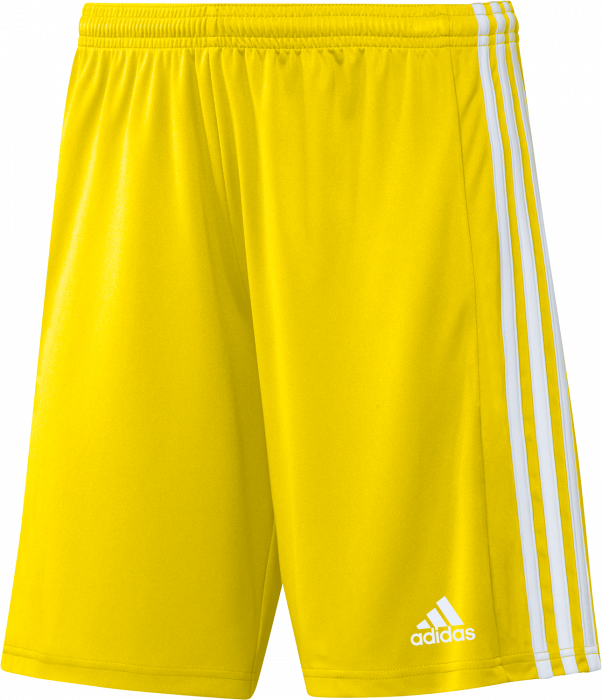 Adidas - Sports Shorts Recycled Polyester - Żółty & biały