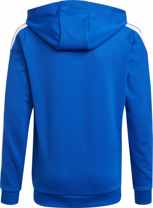 Adidas - Hoodie In Recyclable Polyester - Royal Blue & branco
