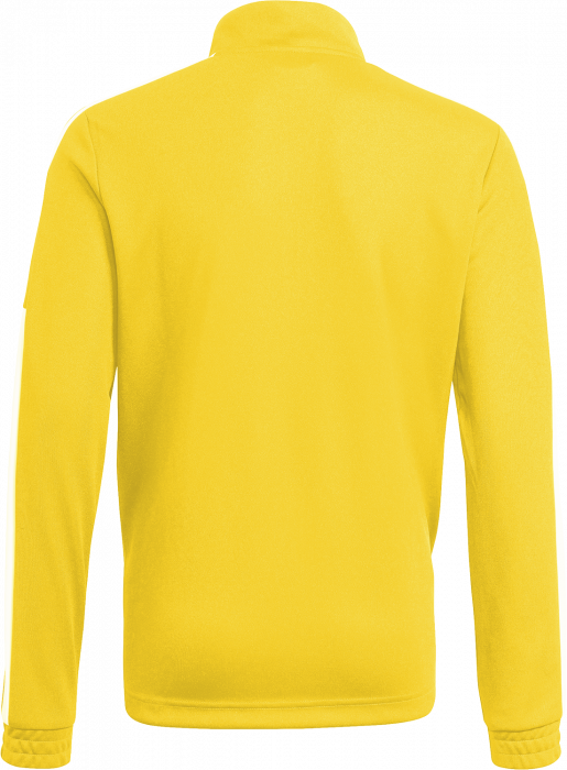 Adidas - Training Top In Recycled Polyester - Yellow & white