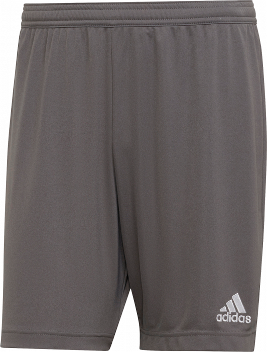 Adidas - Entrada 22 Shorts Recycled Polyester - Grey four & bianco