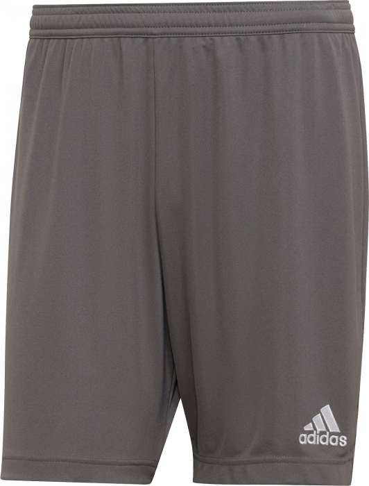 Adidas - Entrada 22 Shorts Recycled Polyester - Grey four & biały