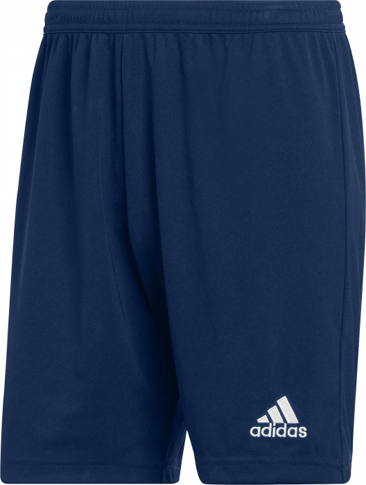 Adidas - Entrada 22 Shorts Recycled Polyester - Marinblå & vit