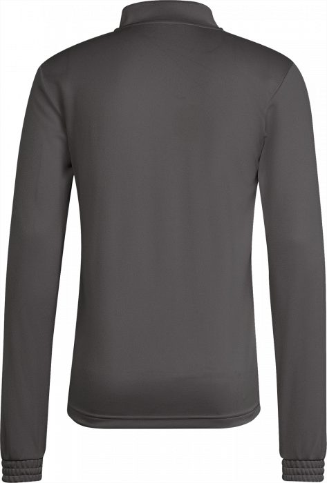 Adidas - Training Jacket In Recycled Poyester - Grey four & blanco