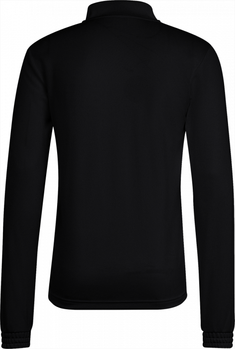 Adidas - Entrada 26 Track Top With Half Zip - Noir & blanc