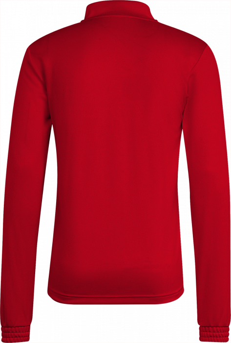 Adidas - Training Top In Recycled Polyester - Power red 2 & blanc