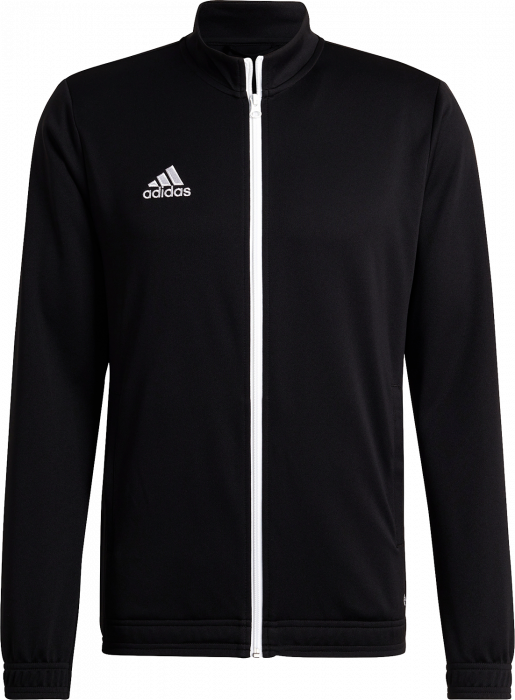 Adidas - Training Jacket In Recycled Poyester - Schwarz & weiß