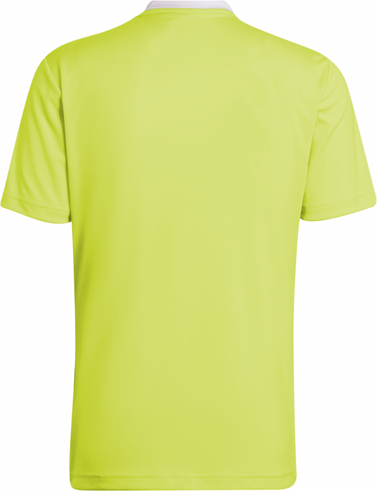 Adidas - Polyester Sports Jersey - Semi Sol & blanco