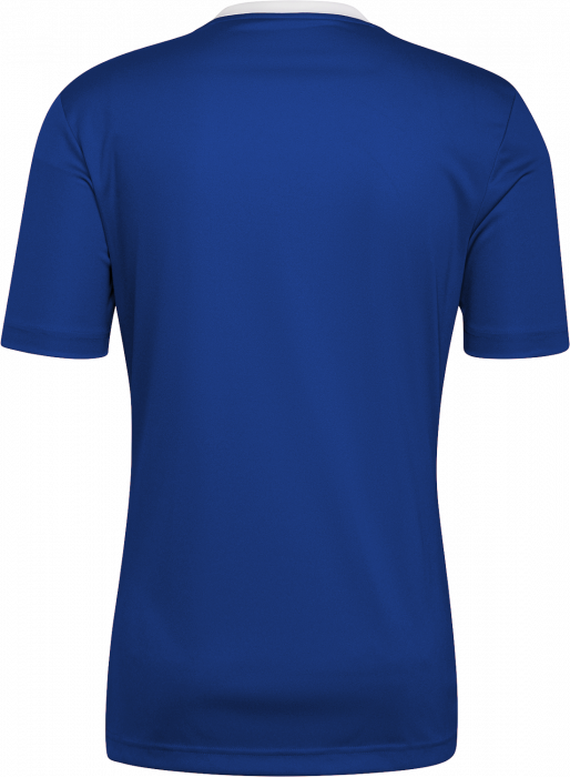 Adidas - Sports T-Shirt I Polyester - Kongebl&aring; & hvid