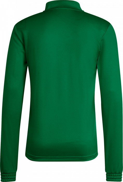 Adidas - Entrada 26 Track Jacket With Full Zip - T Green & blanc