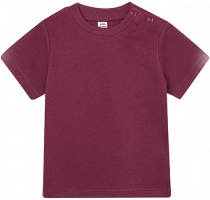 Babybugz - Organic Baby T-Shirt - Burgundy