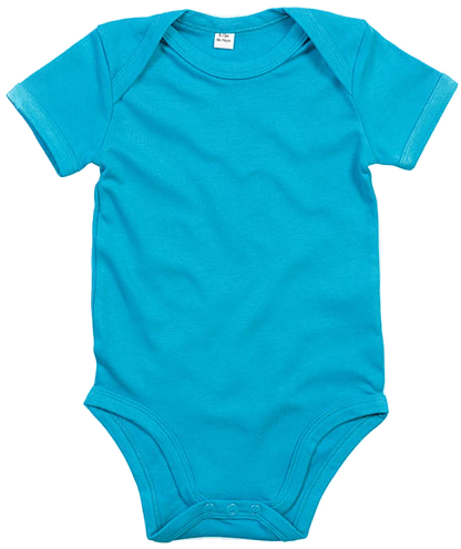 Babybugz - Organic Baby Bodysuit - Surf Blue