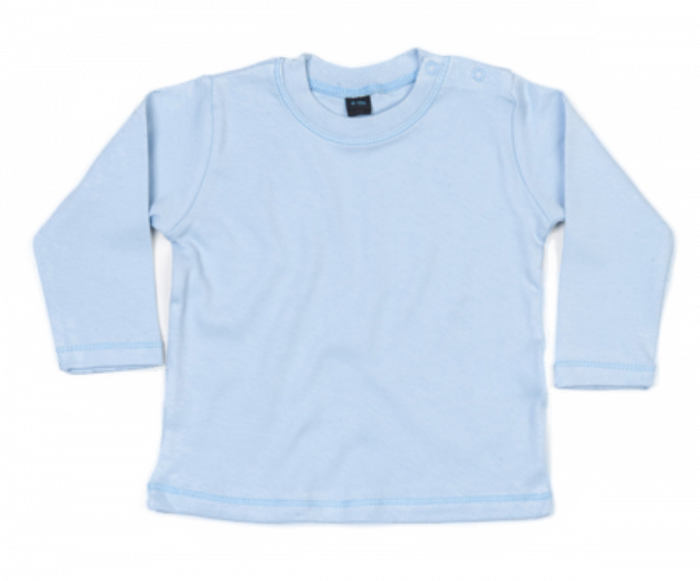 Babybugz - Økologisk Langærmet T-Shirt - Dusty blue