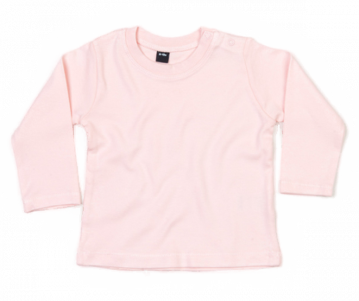 Babybugz - Økologisk Langærmet T-Shirt - Powder Pink