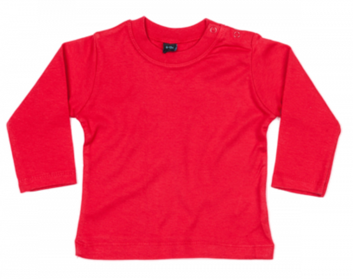Babybugz - Økologisk Langærmet T-Shirt - Rød