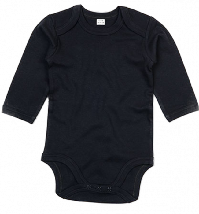 Babybugz - Økologisk Langærmet Bodysuit - Sort