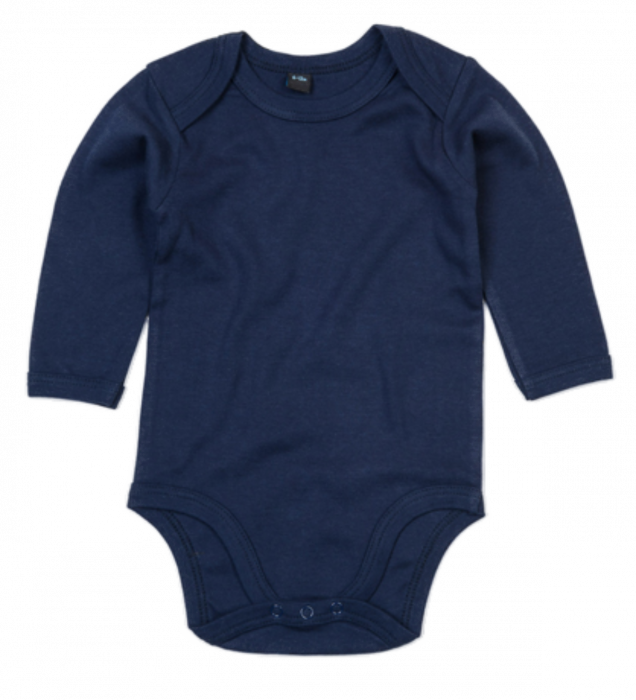 Babybugz - Organic Longsleeve Bodysuit - Nautical Navy 