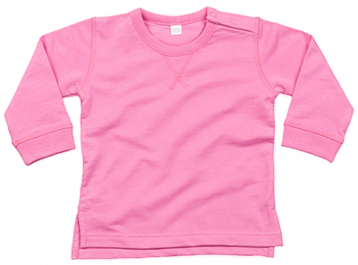 Babybugz - Organic Baby Sweatshirt - Bubble Gum Pink