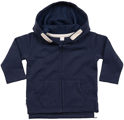 Babybugz - Organic Baby Hoodie - Nautical Navy 