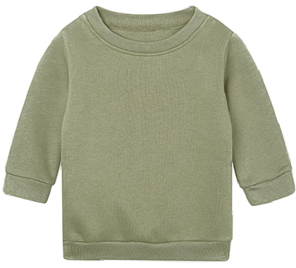 Babybugz - Økologisk Baby Essential Sweatshirt - Soft-olive