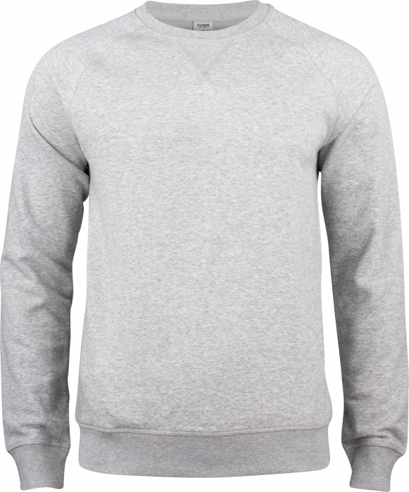 Clique - Blød Økologisk Sweatshirt - Grey melange